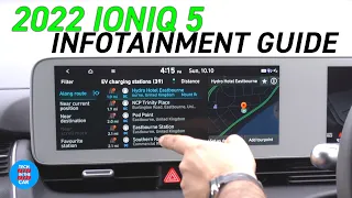 2022 Hyundai IONIQ 5 FULL Infotainment GUIDE!