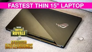 ROG Zephyrus M GM501 2018 Gaming Review - The Fastest Thin Gaming Laptop? GTX 1070 G Sync 8th Gen