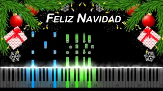 José Feliciano - Feliz Navidad Piano Tutorial