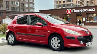 Обзор PEUGEOT 307, 2007 AT