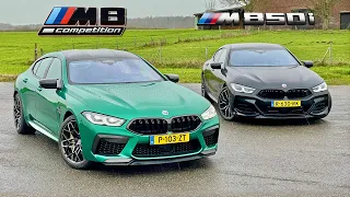 2023 BMW M8 Competition vs M850i Gran Coupe | REVIEW on AUTOBAHN