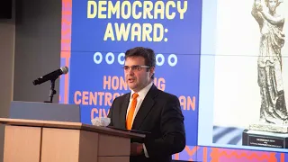 Damon Wilson and Ricardo Zúñiga Make Opening Remarks | 2021 Democracy Award