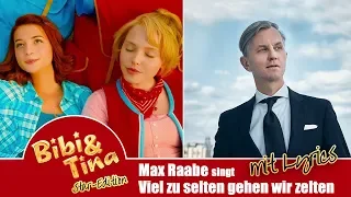 Max Raabe singt "Viel zu selten gehen wir zelten" aus Bibi & Tina