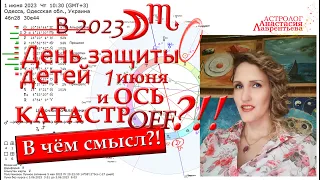 День защиты детей и Ось катастроф? В чем смысл? А в 2023 и Луна в Скорпионе