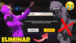 LE ELIMINÉ LA CUENTA DE FREE FIRE a MI NOVIA 🤯 *Broma*