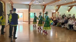 Crimean Tatar Dance performance during Arrow Park's 75th Anniversary Event in Monroe, New York