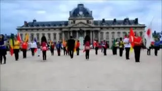 Tribute to Michael Jackson Flashmob The Drill + History Paris 29/08/2011