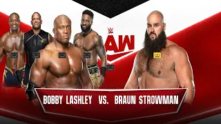 WWE 2K22: Bobby Lashley VS Braun Strowman Gameplay