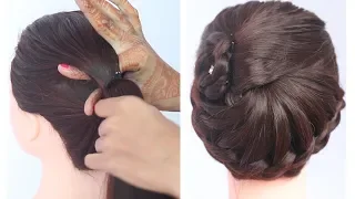 new latest easy hairstyle with trick || hairstyle for thin hair || hairstyle for short hair