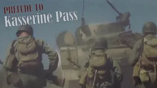 COLOR FOOTAGE, Egypt & North Africa 1943 leading up to Battle of Kasserine Pass and Rommels victory