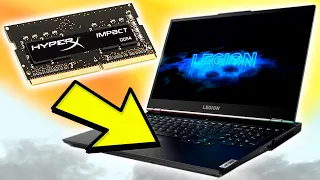 Как добавить оперативную память на ноутбук Lenovo Legion 5