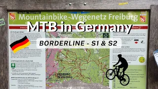 MTB in Germany: Borderline trail in Freiburg - S1 & S2