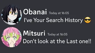 If Obanai finds Mitsuri's Search History...