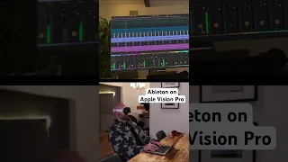 Ableton on Apple Vision Pro #shorts