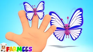 Butterfly Song | Nursery Rhymes & Baby Songs | Cartoon Videos for Kids by Farmees