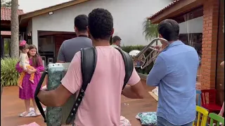 visita para o irmão Ezequias foz do Iguaçu