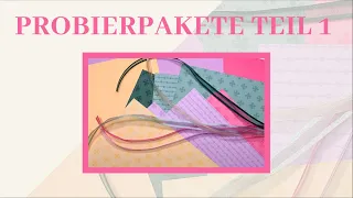 Probierpakete Teil 1 | Paper sharing | neuer Katalog | mit Stampin‘ Up! Produkten