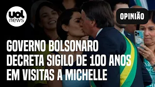 Governo Bolsonaro decreta sigilo de 100 anos em visitas a Michelle