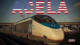 TSW3 | The Amtrak Acela | #trainsimworld3