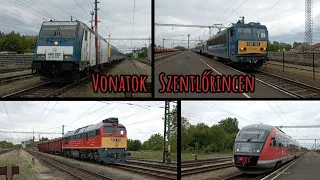 TRAXX-os Mecsek IC, Szergejes teher! | Vonatok Szentlőrincen