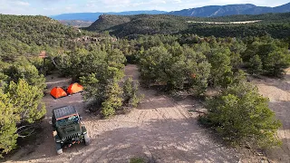 RELAXING Family Camping ⛺ Adventure 4K 🌲 (Jeep Gladiator Overlanding) [ep 122]