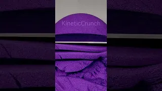 Purple Kinetic Sand Cutting 😋 Oddly Satisfying #kineticsand #shorts