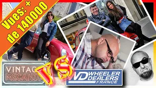 🔵⚪️🔴 VINTAGE MECANIC VS WHEELER DEALERS - LES MEMES MAGOUILLES ?🔵⚪️🔴