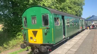 Caledonian railway: class 205 thumper start up.