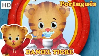 Hábitos saudáveis ​​e rotinas diárias (Episódios completos) | Daniel Tigre em Português