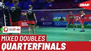 QF | XD | WATANABE/HIGASHINO (JPN) [3] vs. LANE/PUGH (ENG) | BWF 2019