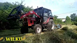 Zgrabianie zielonki na Sianokosy ☘️| 💪Zetor 7011 w Akcji !!💪 | Akcja Kiszonka 🚜