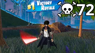 72 Elimination DABI Solo Vs Squads Zero Build Gameplay WINS (NEW Fortnite Chapter 5 Season2)