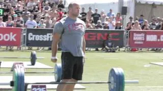 CrossFit Games Regionals 2012 - Danny Nichols Snatch Ladder