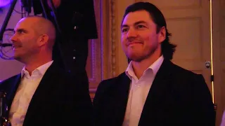 T.J. Oshie makes surprise appearance at Blues Hall of Fame induction