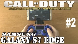 2# Call of Duty: AW test on Samsung Galaxy S7 edge - streaming by PS4 Remote Play program !!!