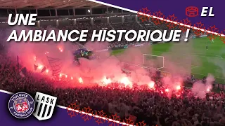 AMBIANCE:  LIGUE EUROPA : TFC: 1 / 0  LINZ.  05/10/2023