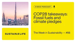 COP28 takeaways: Fossil fuels and climate pledges // The Week in Sustainability