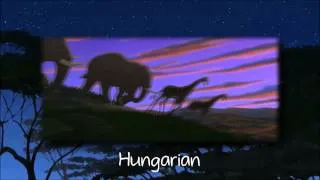 The Lion King II - He Lives In You (One Line Multilanguage) [HD]