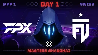 FUT vs. FPX - VCT Masters Shanghai - Group Stage - Map 1