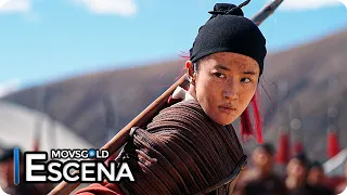 Mulan (2020) Chen Honghui contra Mulán Escena (Español Latino) HD