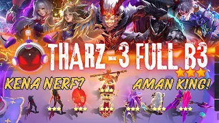 TUTORIAL CARA MAIN THARZ 3 ALL HERO B3 PERFECT GAMEPLAY THARZ ! MAGIC CHESS COMBO TERKUAT