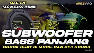 TEST SUBWOOFER MOBIL BASS PANJANG DJ SLOW BASS JERNIH COCOK BUAT DI MOBIL DAN CEK SOUND (MHLS PRO)