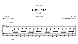 Kapustin "Toccata Op.8" for solo piano