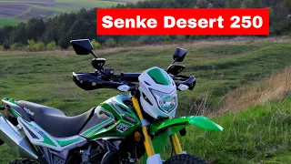 МОЙ НОВЫЙ МОТОЦИКЛ SENKE DESERT 250 / SENKE SK 250GY-5 (Regulmoto SK 250GY-5, Motoland SK 250GY-5)