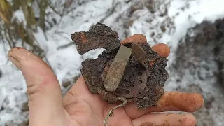 Коп в новом 2023 году/Коп по войне/снег и ветер не помеха/metal detecting ww2.