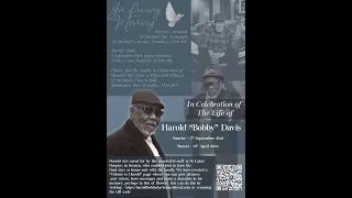 In Loving Memory of  Harold "Bobby" Davis