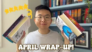 TBR Fail BUT New Fave Found! April Wrap-Up (3 Fantasy, 1 Sci-Fi)