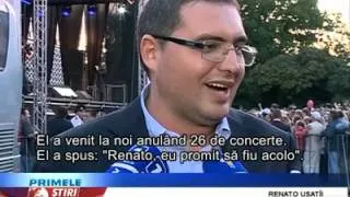 Renato Usatîi: Grigorii Leps mi-a zis "Eu voi fi!"