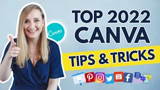 20 CANVA TIPS AND TRICKS I can't live without [2022 UPDATE] 👈 Canva Tutorial For Beginners