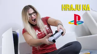 Blondýna si koupila PLAYSTATION 5